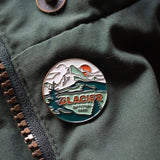 Glacier National Park Enamel Pin