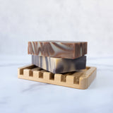 Bamboo Waterfall Self-Draining Soap Dish