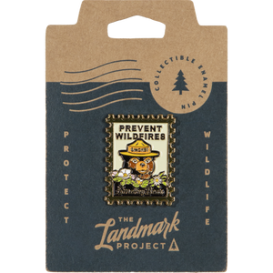 Smokey Bear Postage Stamp Pin