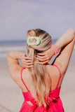 Round Flat Hair Clip | Med. | Aloe, There!