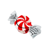 Peppermint Candy Claw Clip
