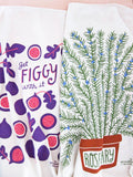 ROSEMARY & FIG- Tea Towel Set of 2