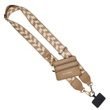 Clip & Go Strap with Zippered Pouch – Chevron Collection
