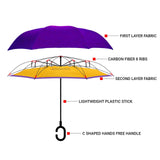 Double Layer School Pride Inverted Umbrella