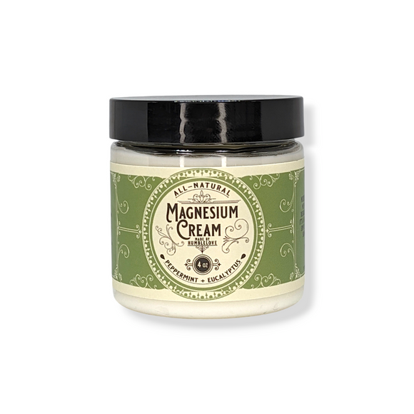 Magnesium Cream - Peppermint + Eucalyptus