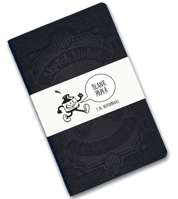 XL Blank Paper Sketchbooks