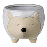 Hedgehog Cachepot, Ceramic