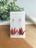 Origami Crane - Single Earrings