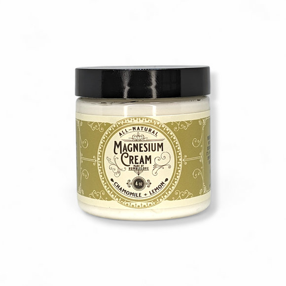 Magnesium Cream - Chamomile + Lemon