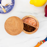 Rock & Branch® Acacia Duet Salt Cellar