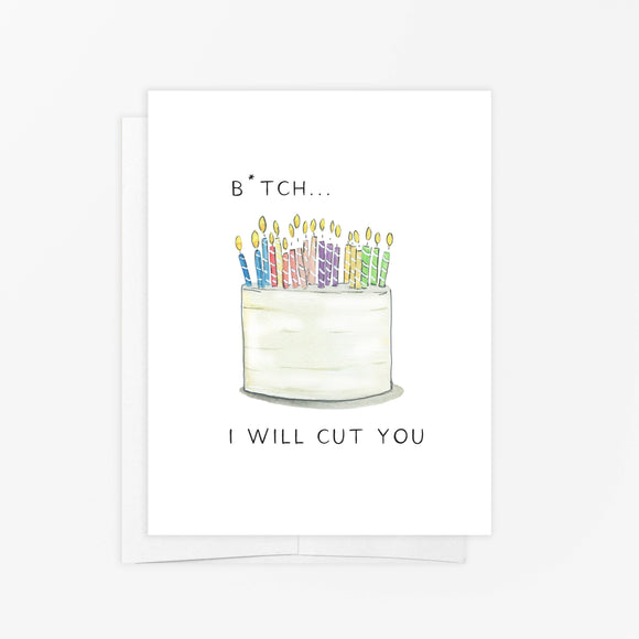 Greeting Card - Cut the Cake - Birthday