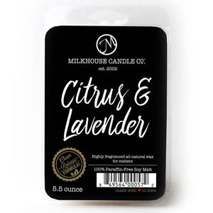 5.5 oz Wax Melts: Citrus & Lavender