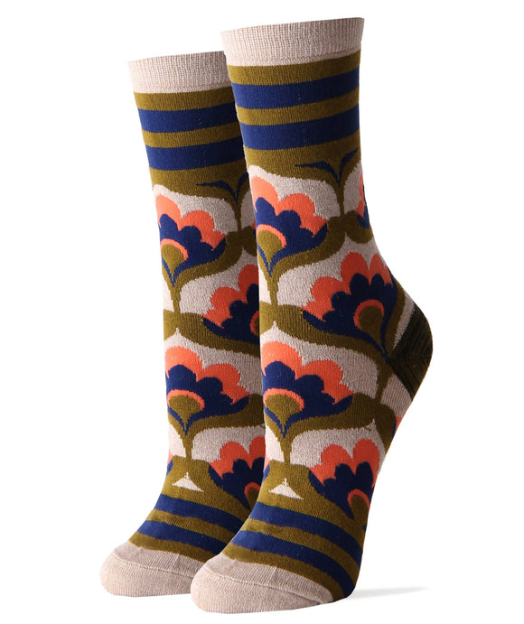 Figueroa St | Women's Bamboo Crew Dress Socks