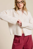 Essential Button Down Cardigan Top