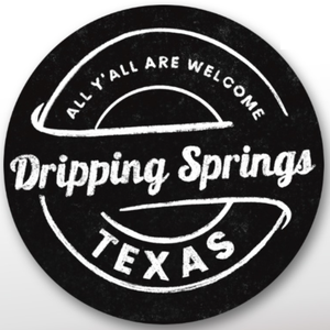 Dripping Springs, Texas Magnet (circle shape)