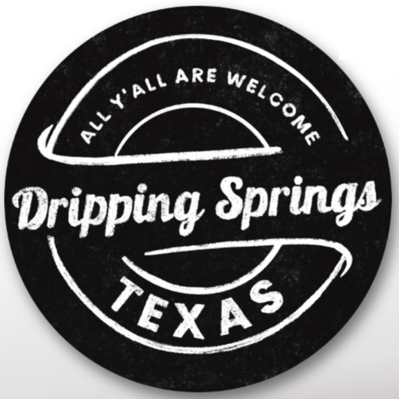 Dripping Springs, Texas Magnet (circle shape)