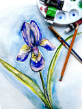 01:12 Beginning Watercolor Class: Florals  - JAN 12 2025