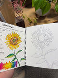 Flowers Watercolor Workbook (KM)