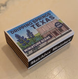 Dripping Springs, Texas Matchbox Miniature Scene