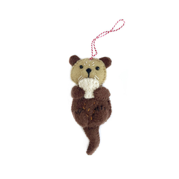 Otter Ornament 