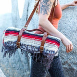Blanket Carrier Strap / Yoga Mat Carrier - Vegan Leather