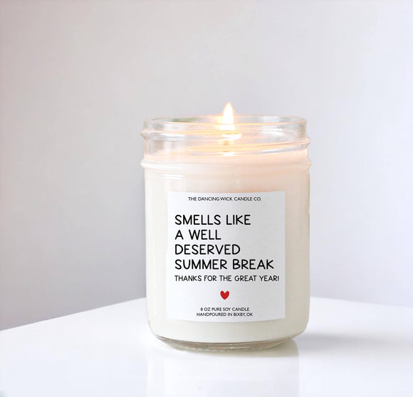 Smells Like Summer Break Candle