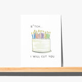 Greeting Card - Cut the Cake - Birthday
