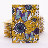 Sunflower Purple Butterfly
