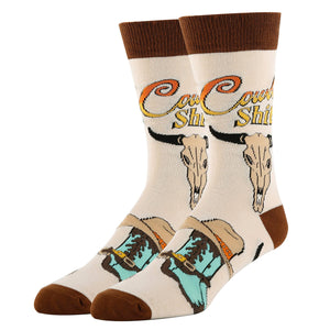 Cowboy | Men's Western Crew Socks