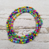 Handmade Layered Seed Bead Bracelet