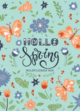 Hello Spring Blue Wildflower Mix Seed
