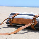 Blanket Carrier Strap / Yoga Mat Carrier - Vegan Leather