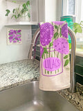 LILAC PURPLE Tea Towel Set 2