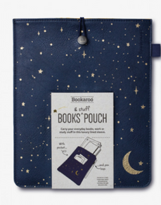 Book Pouch Moon and Stars