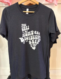 Deep in the Heart Bubble Letter T-Shirt
