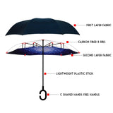 Big Bang Explosion Galaxy Double Layer Inverted Umbrella