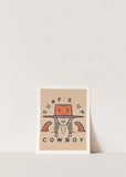 Surf’s Up Cowboy 1 | Coastal Cowboy Art Print