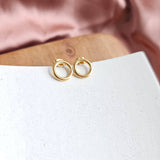 Luxe Gold Oriana Studs