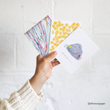 Grad Book Stack |  Greeting Card