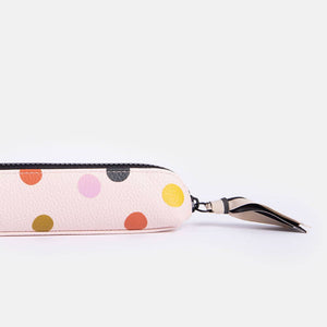 Pale Pink Dotty Pencil Case