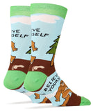 Believe | Men's Sasquatch Crew Socks