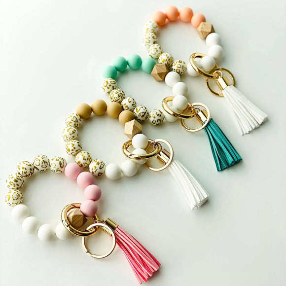 Silicone Bracelet Keychain