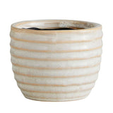 Striped Ceramic Pot
