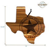 Rock & Branch® Origins Series Texas Serving Board