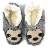 Sloth Step | Kid's Cute Fluffy House Indoor Slippers