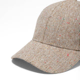 Unisex Tweed Speckled Baseball Cap