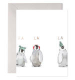 Cozy Penguin Greeting Card