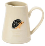 Hand-Painted Creamer with Forest Animal