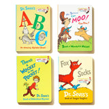 Little Green Boxed Set of Bright and Early Board Books: Fox in Socks; Mr. Brown Can Moo! Can You?; There's a Wocket in My Pocket!; Dr. Seuss's ABC