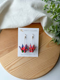 Origami Crane - Single Earrings